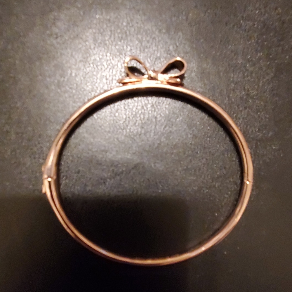 Kate Spade Rose Gold Bow Bracelet